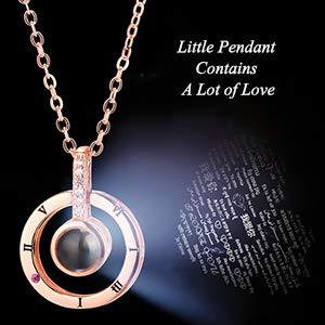 Love Projection Pendant Necklace